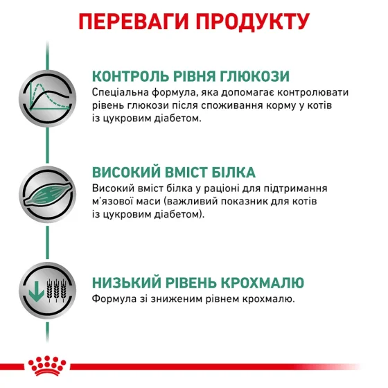 Royal Canin Diabetic 1,5 кг - дієта для кішок при цукровому діабеті4
