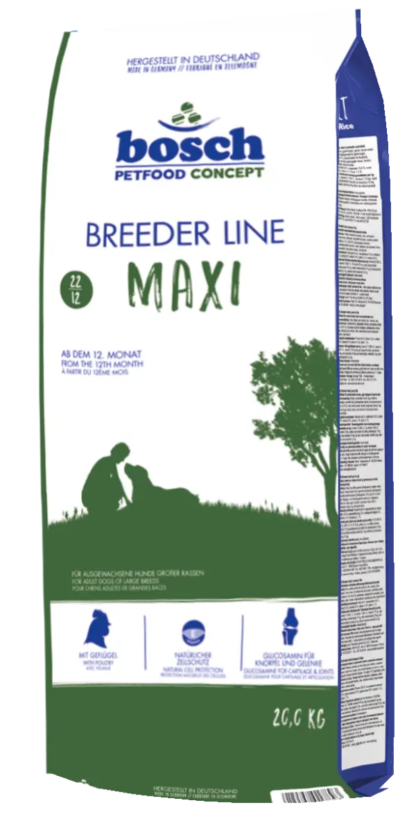 Bosch Breeder Line Maxi 20кг для собак великих порід1