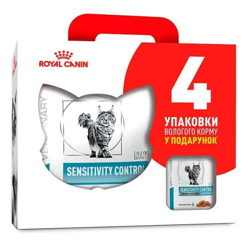 Royal Canin Sensitivity Control (качка) 1,5 кг  дієта для кіш...