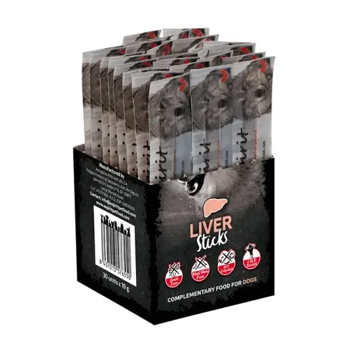 Alpha Spirit dog Sticks Liver палички для собак з печінки 300г1