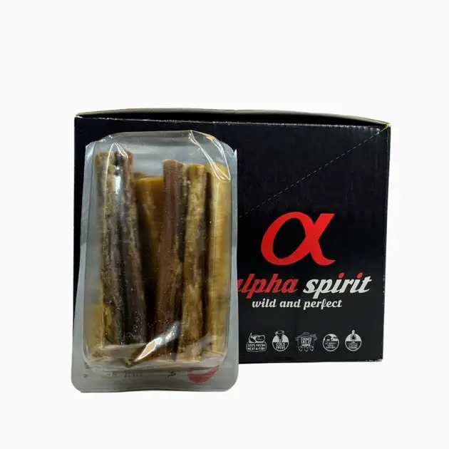 Alpha Spirit Bully Stick ласощі для собак, бичачий корінь (пеніс) XL 5 шт3