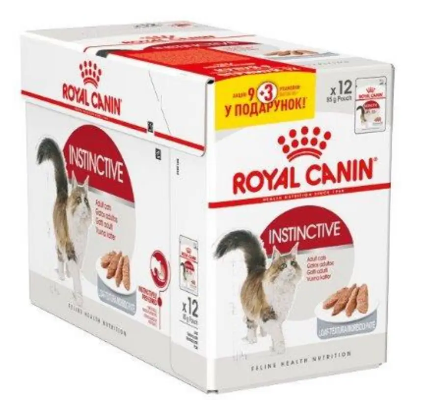 Royal Canin Instinctive паштет 85г * 12шт - паучі для кішок старше 1 року1