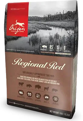 Orijen Regional Red Dog 11,4 кг - корм для собак та цуценят всіх порід 1
