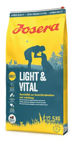 Josera Light and Vital 12,5 кг - корм з ягням для малоактивних собак2