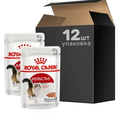 Royal Canin Instinctive паштет 85г * 12шт - паучі для кішок с...