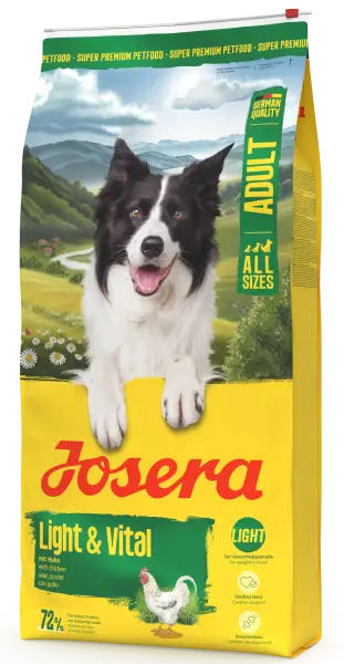 Josera Light and Vital 12,5 кг - корм з ягням для малоактивни...