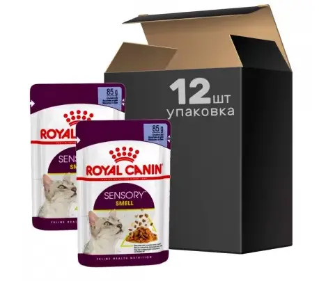 Royal Canin Sensory Smell Jelly (шматочки в желе) 85г * 12шт ...
