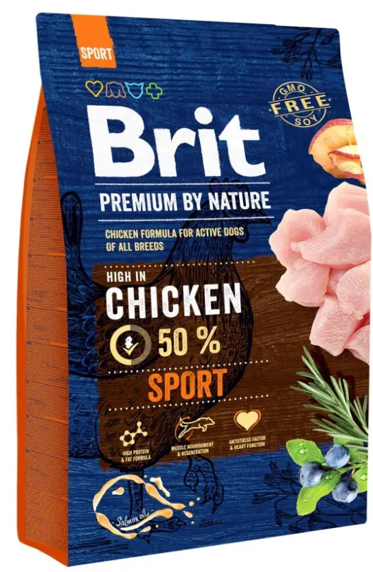 Brit Premium Sport 3кг-корм для собак з високою активністю1