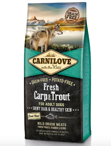 Carnilove Carp&Trout For Adult Dogs 12 кг - беззерновий корм для собак з коропом і фореллю1