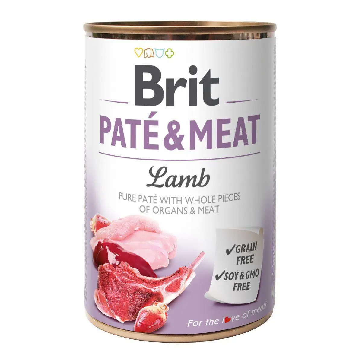 Brit Pate & Meat консерви для собак 400г (ягненок)1