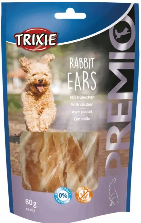 Trixie TX-31808 кролячі вуха 80г ласощі для собак2