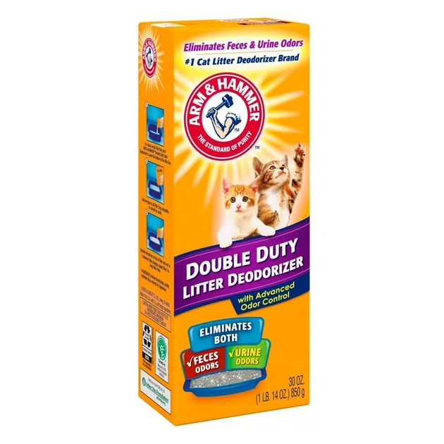 Arm&Hammer Cat Litter Double Duty Deodorizer 850г дезодор...