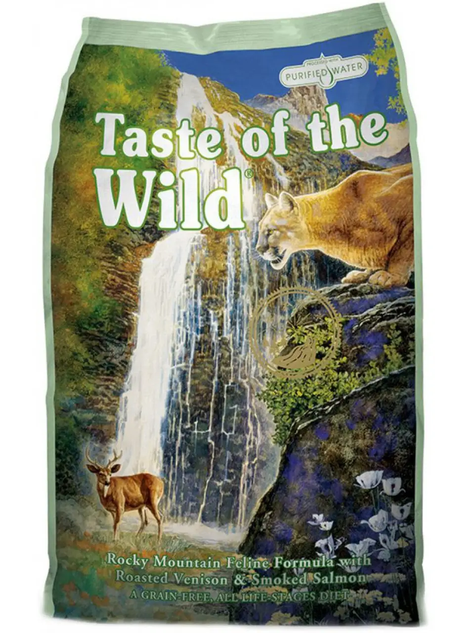 Taste of the Wild Feline Rocky Mountain Cat 2кг - корм з м'ясом оленини і лососем для котів1