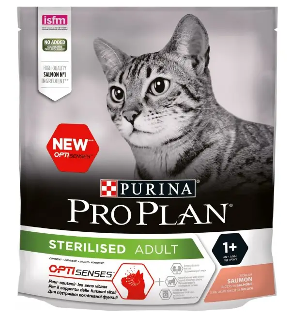 Purina Pro Plan Sterilised 0,4кг з лососем1