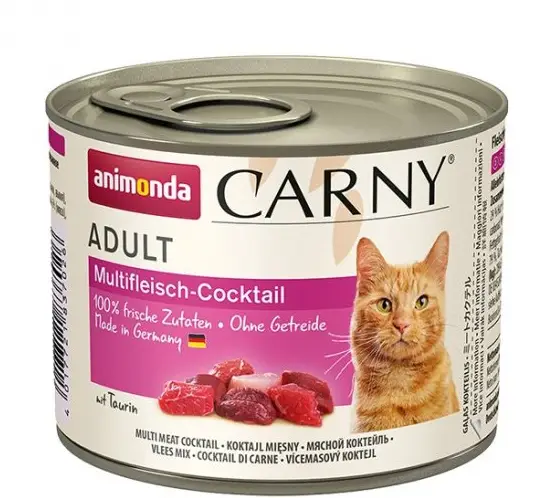 Animonda Carny консерви для котів 200г (мультимясний коктейль)1