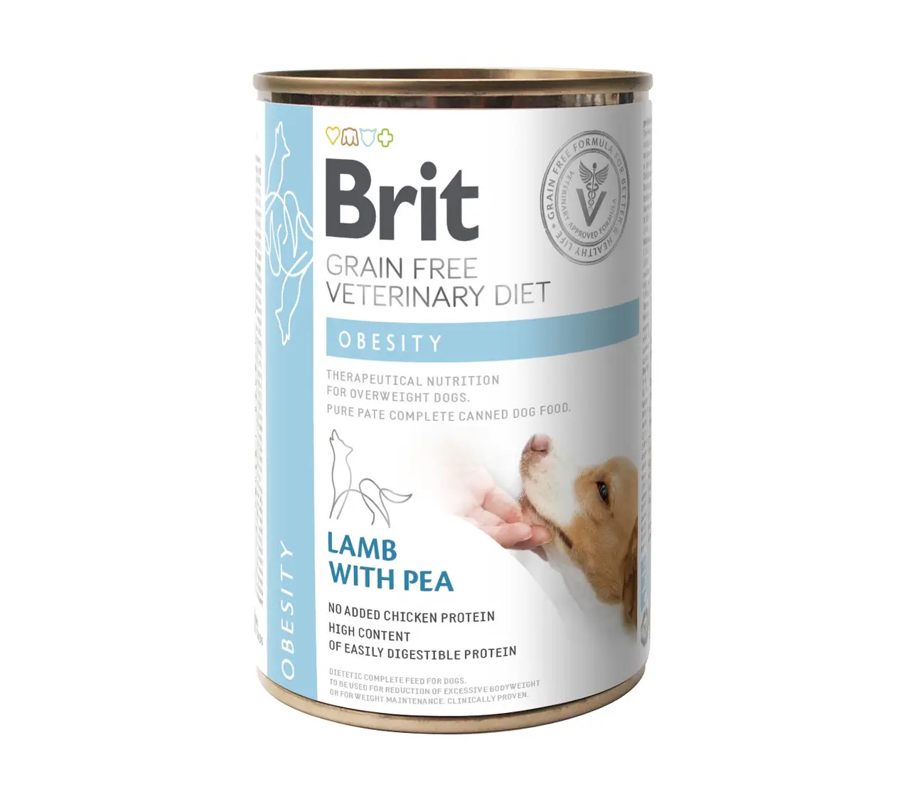 Brit VetDiets Dog Obesity консерви для собак при ожирінні та надмірній вазі 400г1