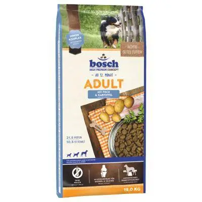 Bosch Adult Fisch & Kartoffel 3кг корм для собак з рибою...