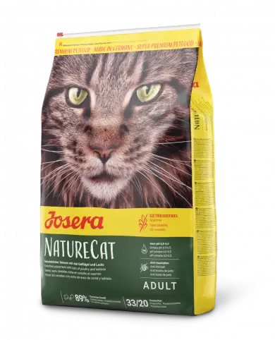 Josera Nature Cat 10 кг - беззерновий корм для кішок з чутливим травленням1
