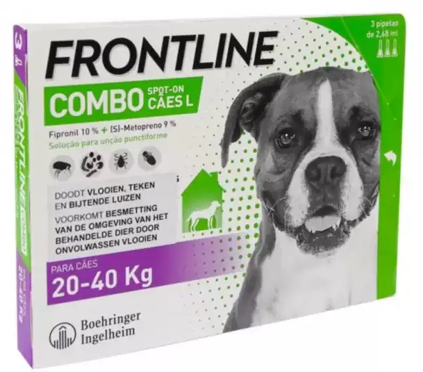 Merial Фронтлайн Комбо L краплі для собак від 20 до 40 кг 1піпетка1
