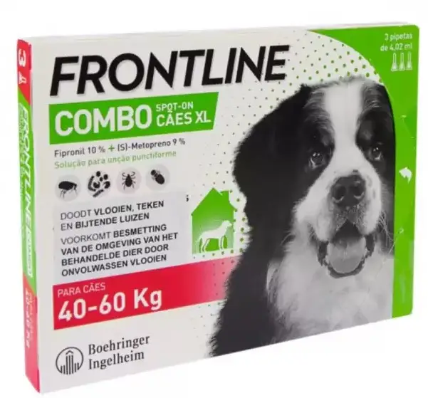 Merial Фронтлайн Комбо XL краплі для собак від 40 кг 1 піпетка1
