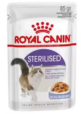 Royal Canin Sterilised шматочки в желе 85г*12шт паучі для стерилізованих кішок1