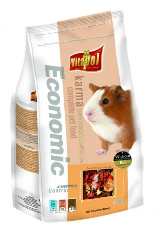 Vitapol Economic 1,2 кг - корм для морської свинки1