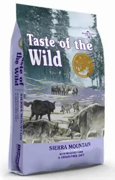 Taste of the Wild Sierra Mountain Canine Formula  12,2кг корм для собак (ягня)1