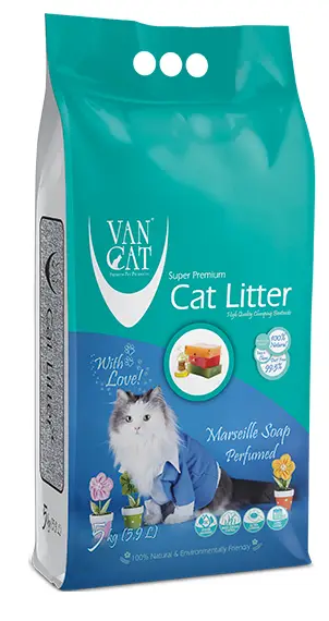 Van Cat 5кг наповнювач із глини (Fresh)1