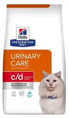 Hills PD c/d Feline Urinary Stress 8кг корм для кішок (захворювання нижнього відділу сечовивідних шляхів)1