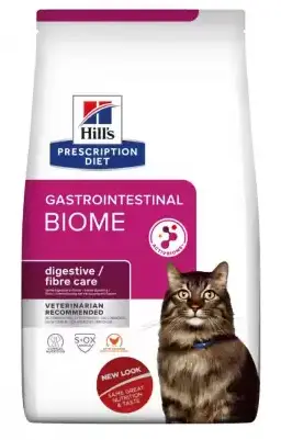 Hills PD Feline Gastrointestinal Biome 3 кг корм для котів (при діареї та розладах травлення)1