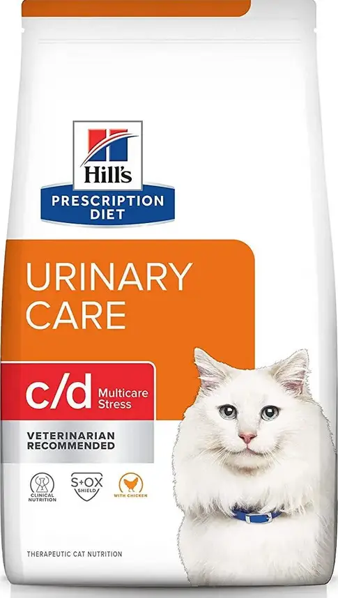 Hills PD c/d Feline Urinary Stress 3кг корм для кішок (захворювання нижнього відділу сечовивідних шляхів)1