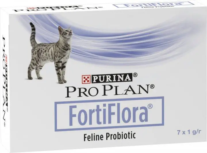 Purina Pro Plan Fortiflora для кішок для нормалізації балансу кишкової мікрофлори (7 шт)1
