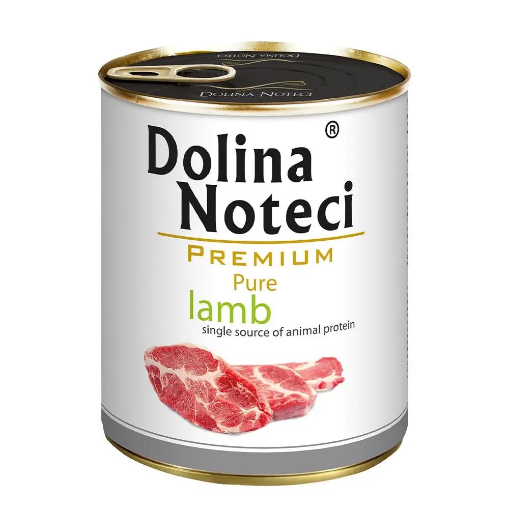 Dolina Noteci Pure консерва для собак схильних до алергії 800 г (ягня)1