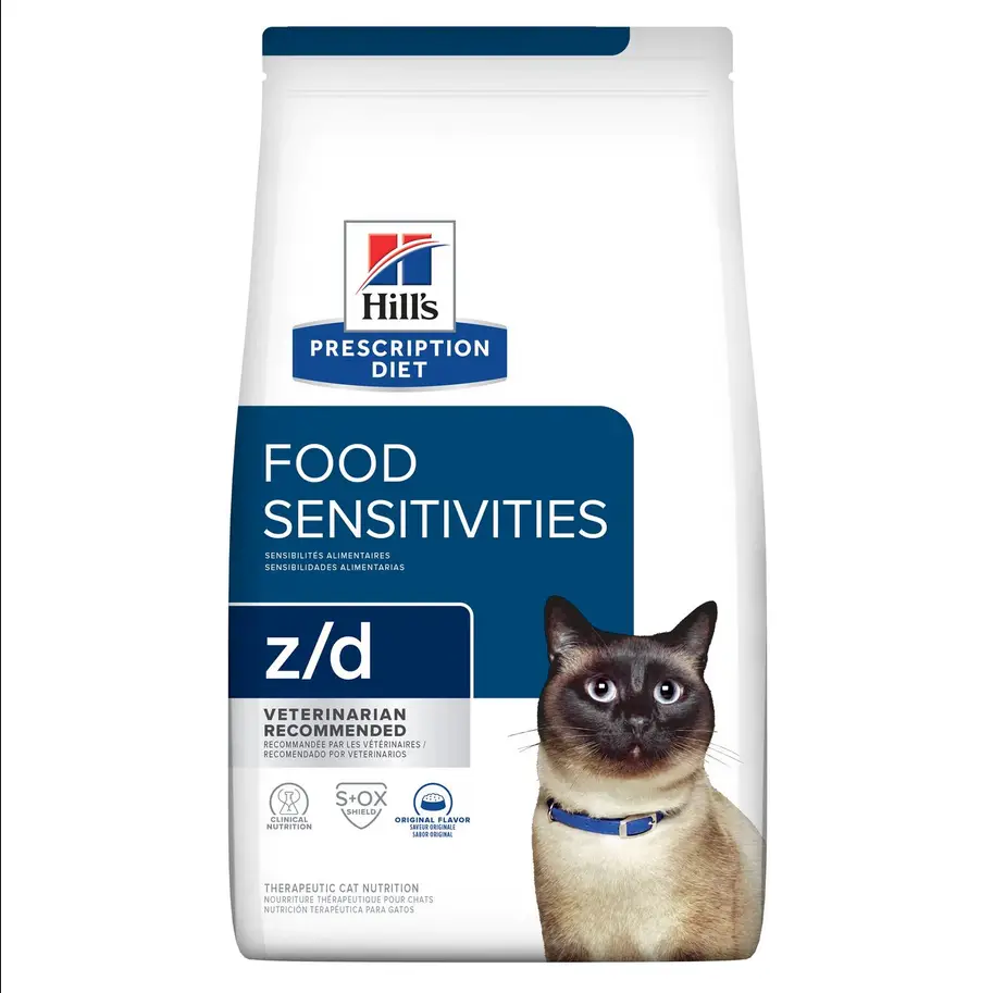 Hill's Prescription Diet z/d корм для котів при харчовій алергії 1,5кг1