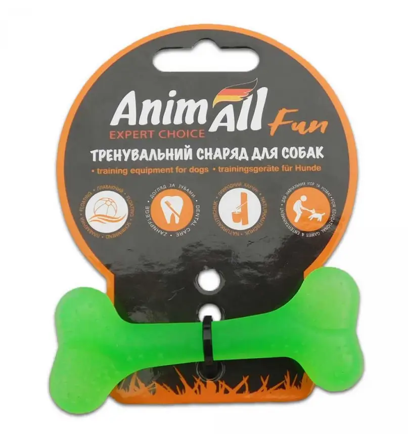 AnimAll Fun іграшка кістка 8 см1