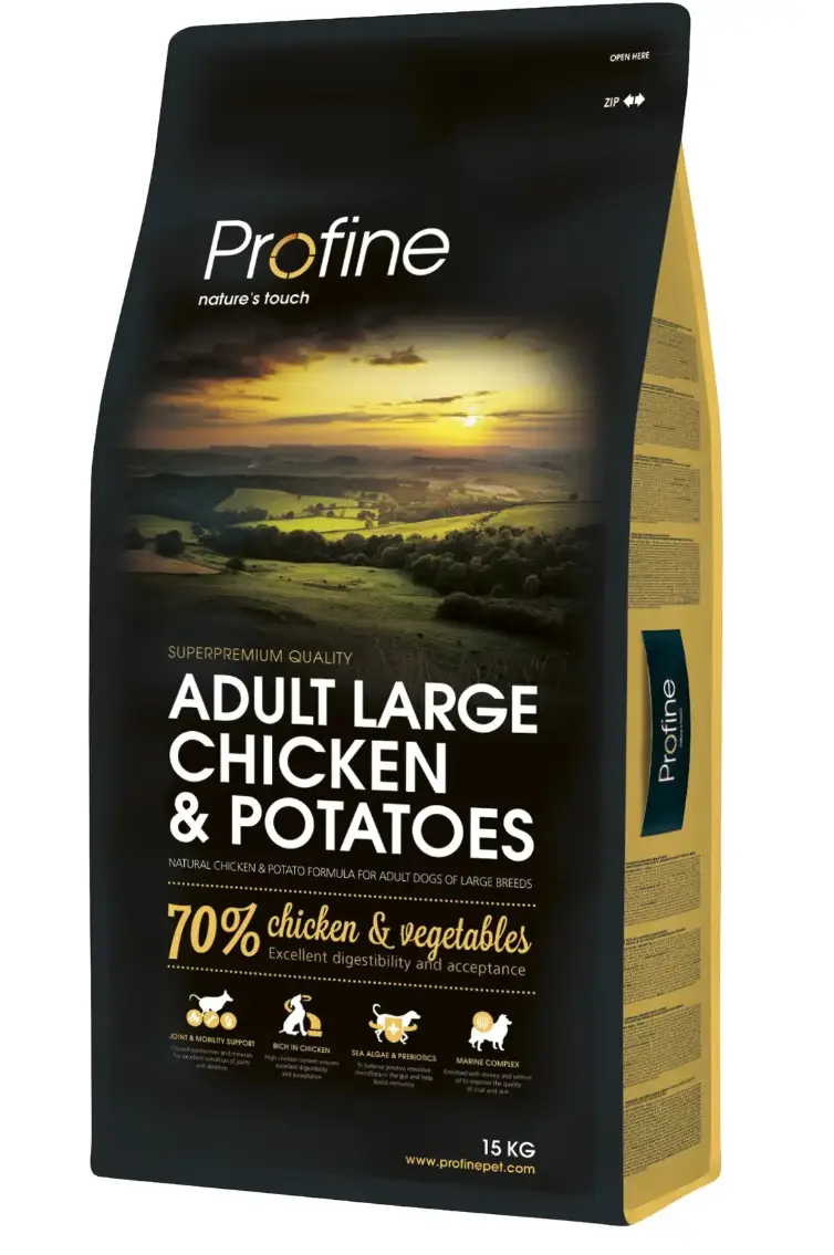 Profine Adult Large Breed Chicken and Potatoes 15 кг-корм для собак великих і гігантських порід1