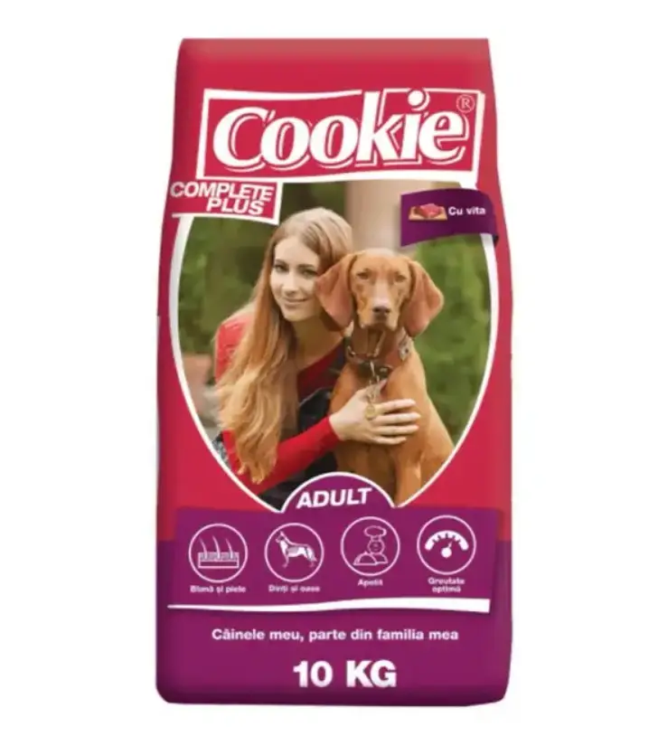 Cookie корм для собак всіх порід 10 кг (яловичина)1
