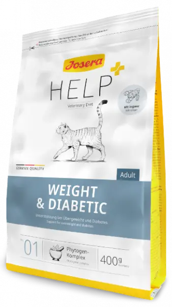 Josera Help Weight & Diabetic Cat корм для котів при надмірній вазі та діабеті 2 кг1