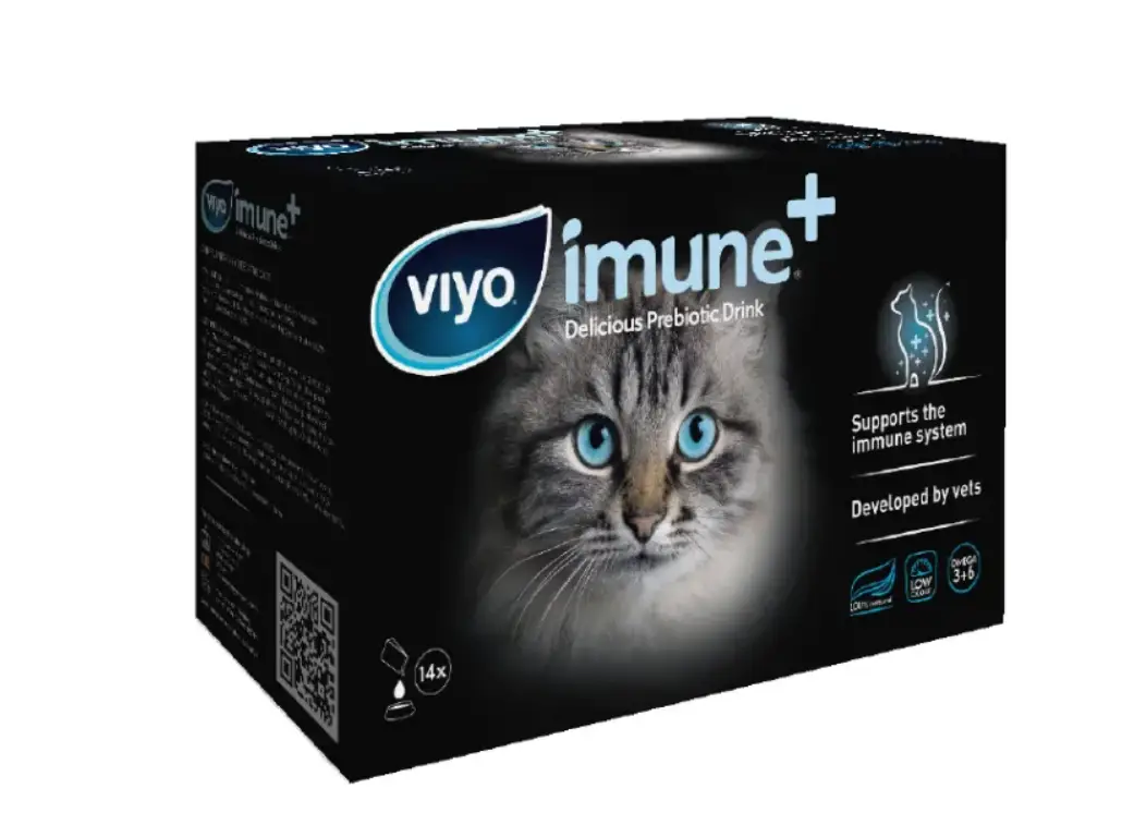 Viyo Imune+ пребіотичний напій для підтримки імунітету котів, 30 мл1