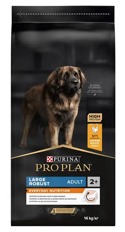 Purina Pro Plan Adult Large Robust 14кг - корм для собак великих порід з куркою1