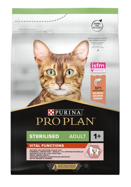 Purina Pro Plan Sterilised 0,330кг (на вагу) для стерилізованих котів із лососем1