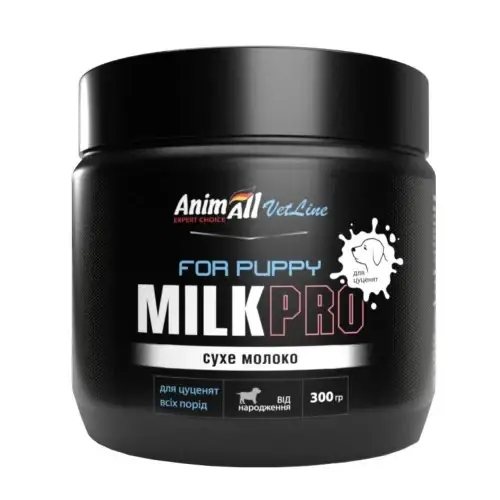 AnimAll VetLine for Puppy Milk Pro 300 г сухе молоко для цуценят1