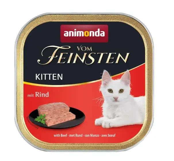 Animonda Vom Feinsten консерва для кошенят 100 г (яловичина)1