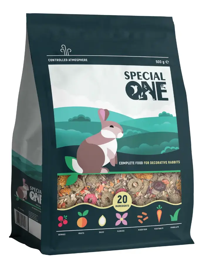 Корм для кроликів Special One 0,5 кг1