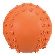 Trixie TX-34841 М'яч голчастий гумовий з пискавкою 6 см-іграшка для собак1