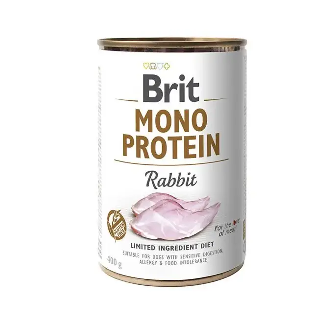 Brit Mono Protein Dog 400г з кроликом1