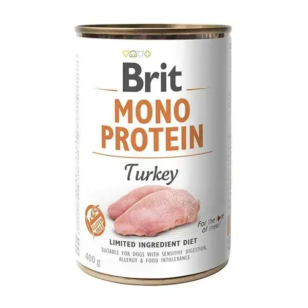 Brit Mono Protein Dog 400г з індичкою1