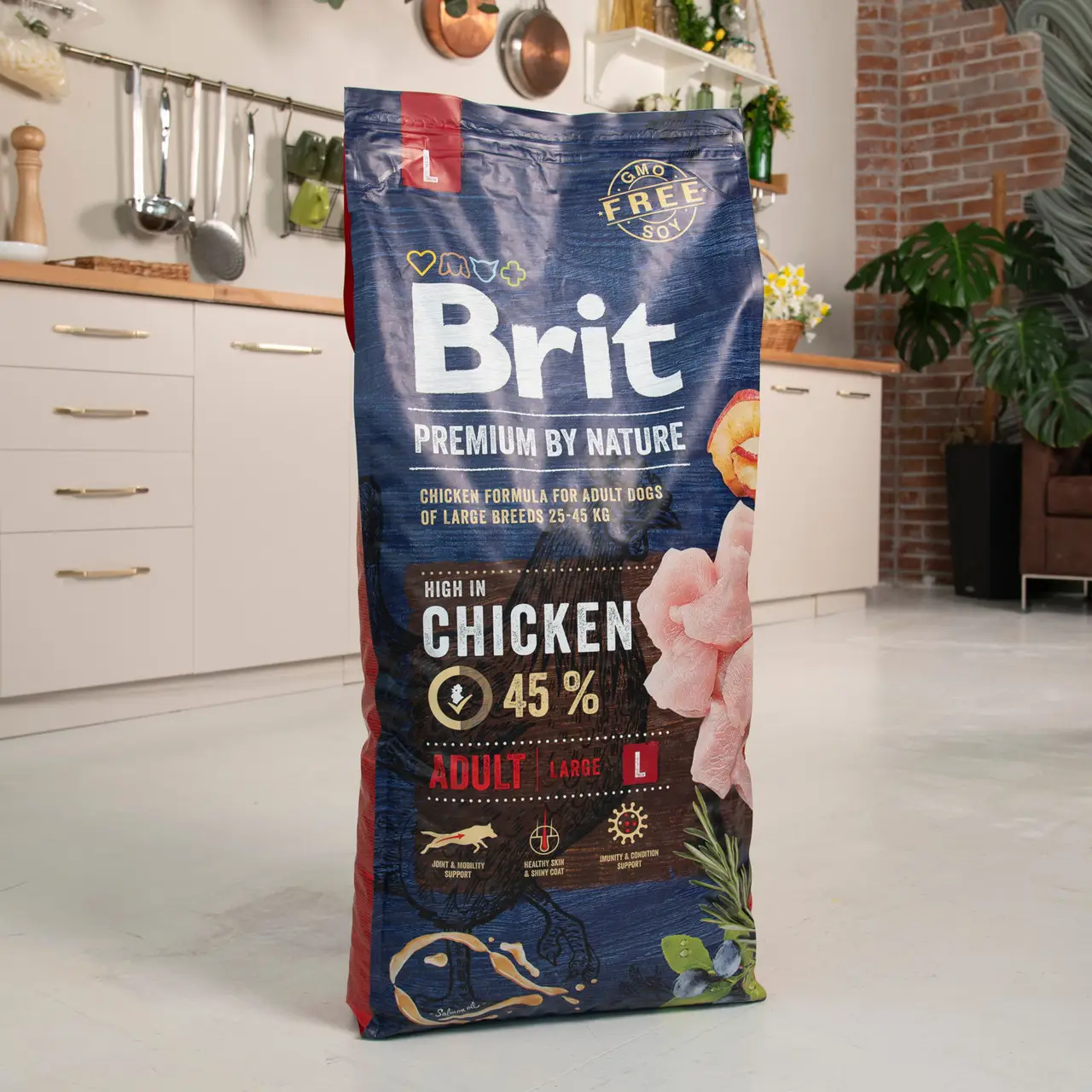 Brit Premium Adult L 15кг-корм для собак великих порід2