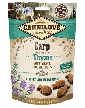 Carnilove Carp with Thyme 200 г (риба) напіввологі ласощі для собак1