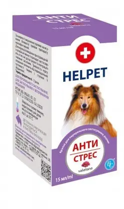 Анти Стрес валеріана для собак 15 мл1